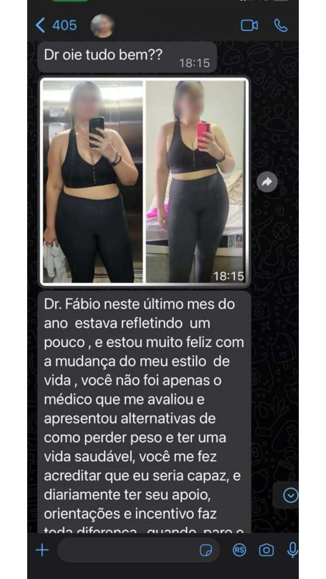 Relato de paciente 3